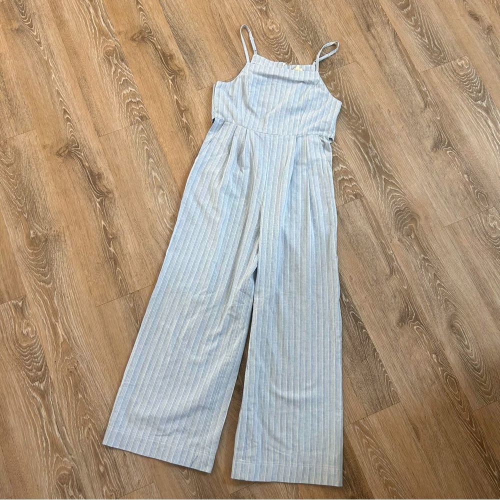 Striped jumpsuit